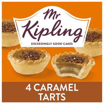 Mr Kipling Caramel Tarts 4 per pack