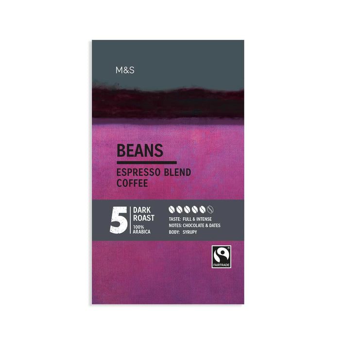 M&S Fairtrade Medium Classic Coffee grains 227g