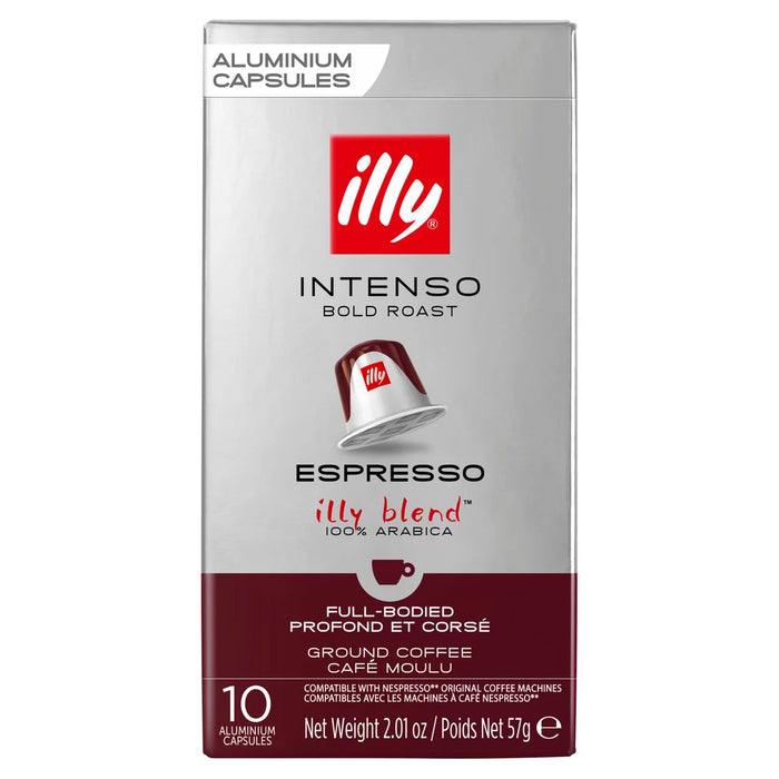 illy Intenso Espresso Capsules 10 per pack