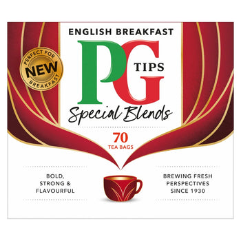 PG Tips English Breakfast Tea Bags 70 per pack