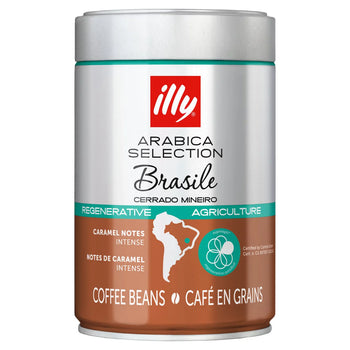 illy Cerrado Mineiro Brasile Caffè in grani Agricoltura Rigenerativa 250g