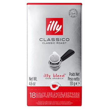 illy Classico Easy Serve Espresso Cialde 18 per confezione
