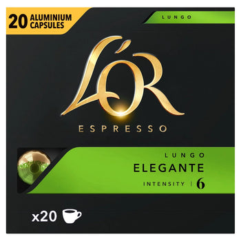 L'OR Espresso Elegante Intensità 6 Cialde Caffè 20 per confezione