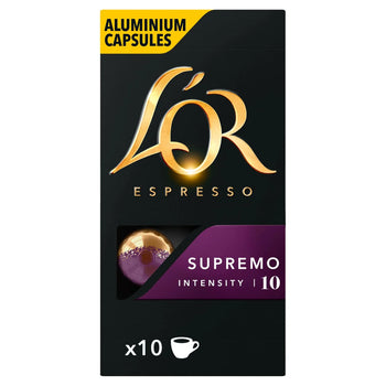 L'OR Espresso Supremo Intensità 10 Capsule Caffè 10 per confezione