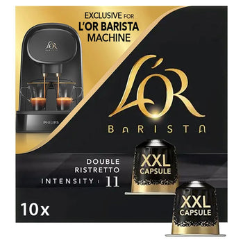 L'OR Barista Doppio Ristretto XXL Intensità 11 Cialde Caffè 10 per confezione