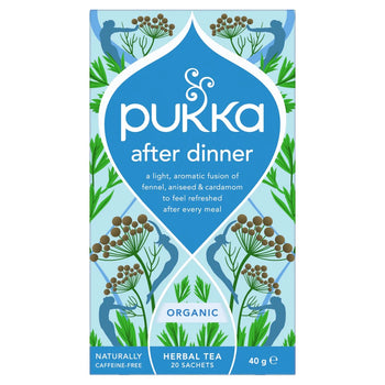 Bustine di tè dopocena biologico Pukka 20 per confezione