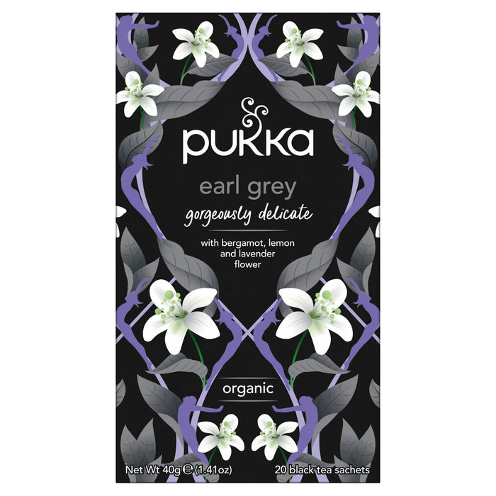 Pukka Organic Earl Gray Tea 20 لكل عبوة