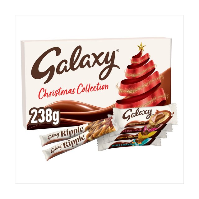 Galaxy Smooth Milk Chocolate Large Christmas Selection Box 234g