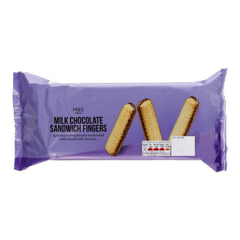 M&S Chocolate Sandwich Fingers Twin Pack 300g
