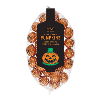 M&S Petrifying Pumpkins Milk Chocolates 130g