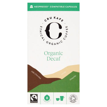 Cialde CRU Kafe Decaffeinato Bio Fairtrade 10 per confezione