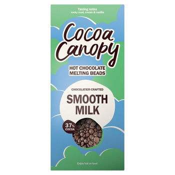 Perle di cioccolata calda artigianale al latte con copertura di cacao 225g