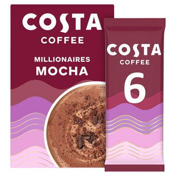 Costa Millionaires Bustine Mocha 6 per confezione