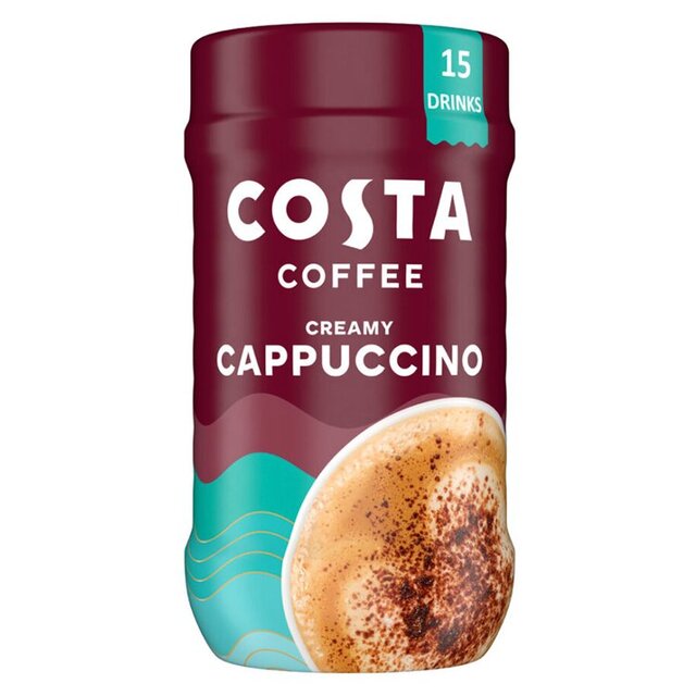 Costa Instant Coffee Beverage Cappuccino Flavour 255g
