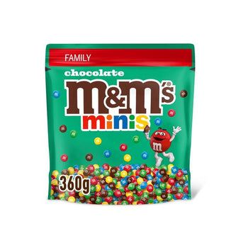 Borsa per la condivisione della famiglia M&M's Minis al cioccolato al latte da 360 g