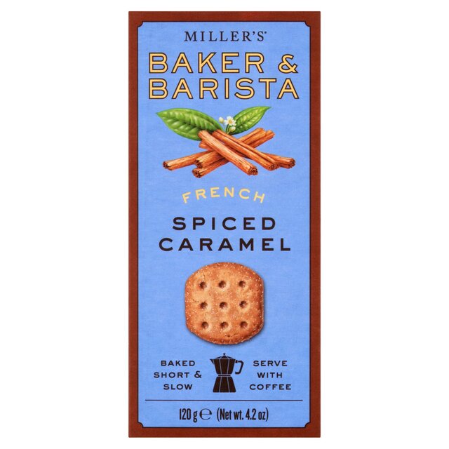 Miller's Baker & Barista Biscuits de caramelo a especias franceses 120G
