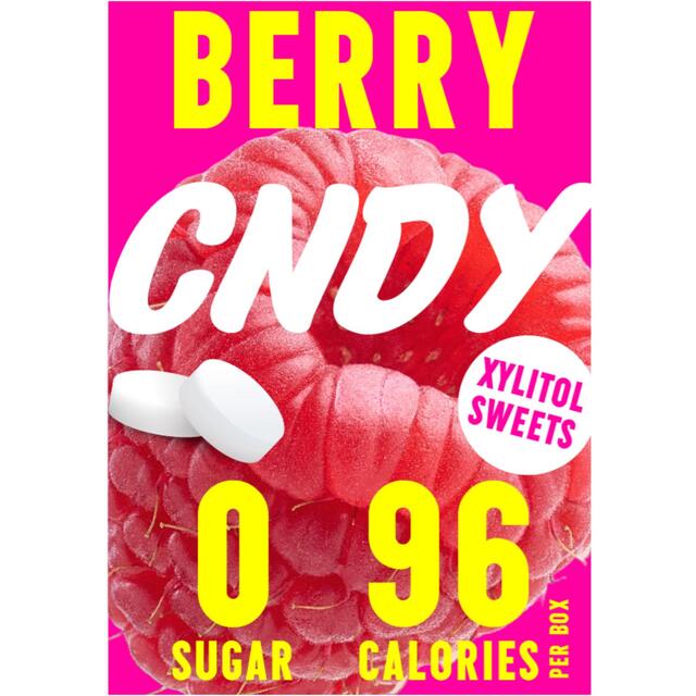 CNDY Berry Sugar Free Sweets 40g