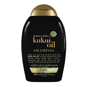 Shampoo OGX Hydrate & Defrizz+ Kukui Oil pH bilanciato 385 ml