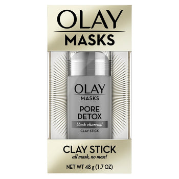 Olay Clay Stick Mask Pore Entgiftung mit schwarzer Holzkohle 48g