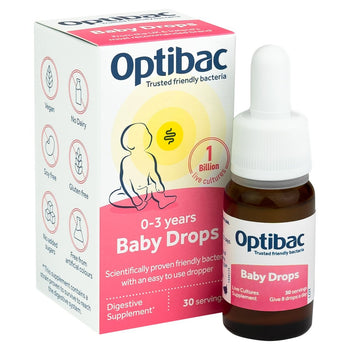 Optibac Probiotici Baby Gocce 30 Porzioni da 10ml