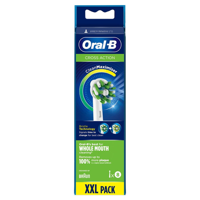 Testine per spazzolino Oral-B Cross Action 8 per confezione