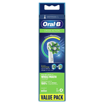 Testine per spazzolino Oral-B Cross Action 4 per confezione