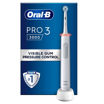 Spazzolino elettrico ultrasottile Oral-B Pro 3 3000 White Sensi