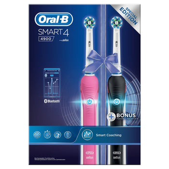 Spazzolino elettrico Oral B Smart 4 Pro 4900 Duo 2 per confezione