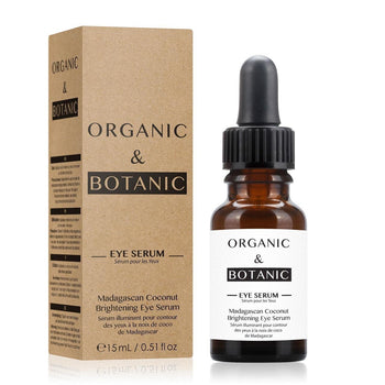Siero occhi illuminante biologico e botanico cocco del Madagascar 15 ml