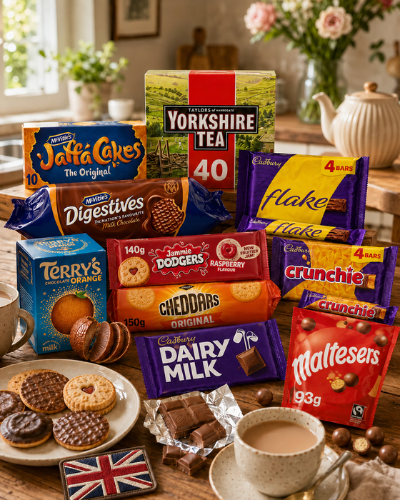 La gran cesta británica de Cadbury