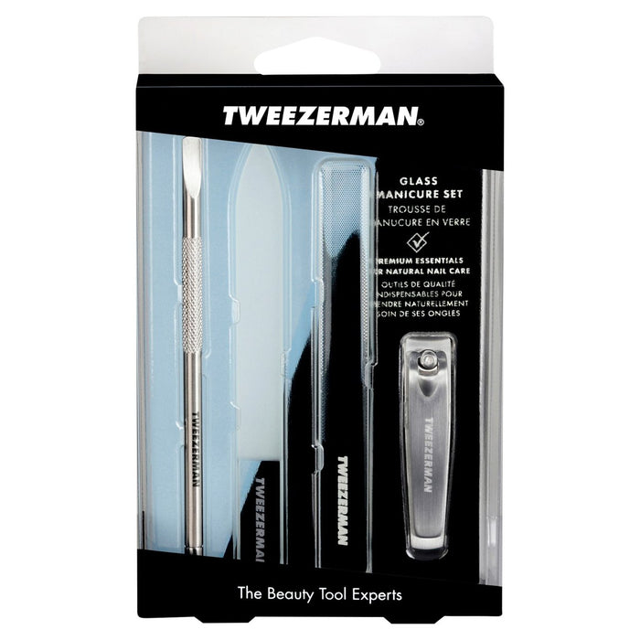 Set manicure in vetro Tweezerman