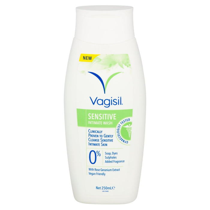Lavado íntimo sensible a vagisil 250 ml