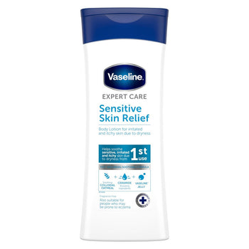 Sollievo per la pelle sensibile alla vaselina 400 ml