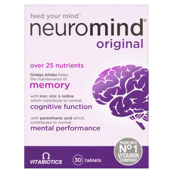 Vitabiotics Neuromind Original Over 25 Nutrients Tablets 30 per pack
