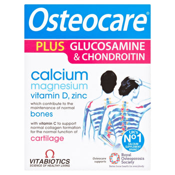 Vitabiotics Osteocare Plus Glucosamine & Chondroitin Tablets 60 per pack