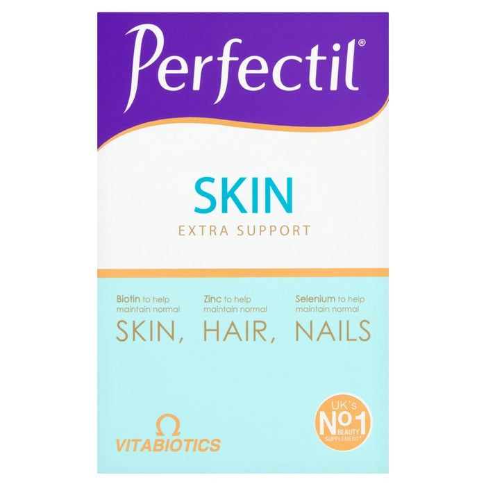 Vitabiotics Perfectil Plus Skin Hair and Nails Tablets 28 per pack