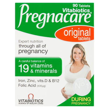 Vitabiotics Pregnacare Original Multivitamins & Minerals Tablets 90 per pack