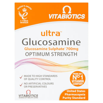 Vitabiotics Ultra Glucosamine Sulphate Tablets 700mg 60 per pack