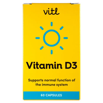 Vitl Vitamin D Capsules 60g