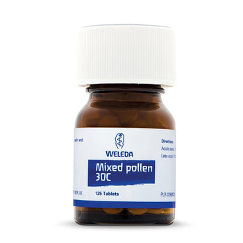 Pollen mixto Weleda 30C tabletas 125 por paquete