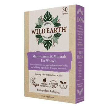 Wild Earth Multivitamins & Minerals for Women 30 per pack