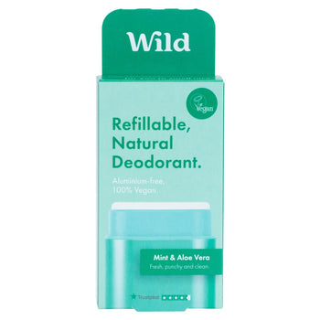 Wild Men's Aqua Case and Mint & Aloe Vera Deo 40g
