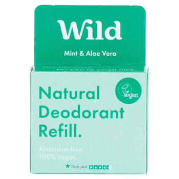 Wild Men's Mint & Aloe Vera Deo Refill 40G