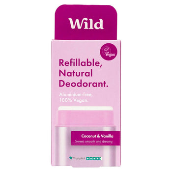 Wild Purple Case and Coconut & Vanilla Deo Starter Pack 40g