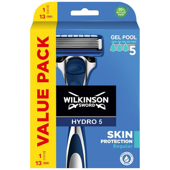 Confezione di rasoi da uomo Wilkinson Sword Hydro 5 con 13 lame