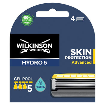 Wilkinson Sword Hydro 5 Skin Protection Advanced Men's Razor Blades 4 per pack