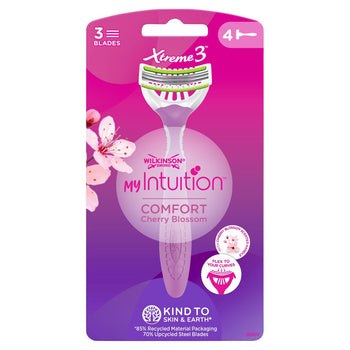Wilkinson Sword myIntuition Xtreme 3 rasoi da donna usa e getta 4 per confezione