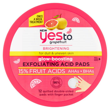 Oui pour stimuler les tampons acides exfoliants 15% d'acides de fruits 12 par paquet