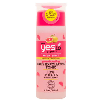 Oui pour stimuler la lueur exfoliante des acides de fruits à 10% 118 ml