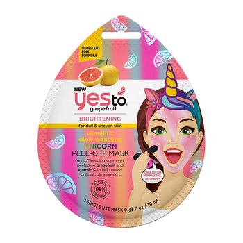 OUI au pamplemousse Vitamine C Glow Boosting Masque Peel-Off Unicorn 10 ml